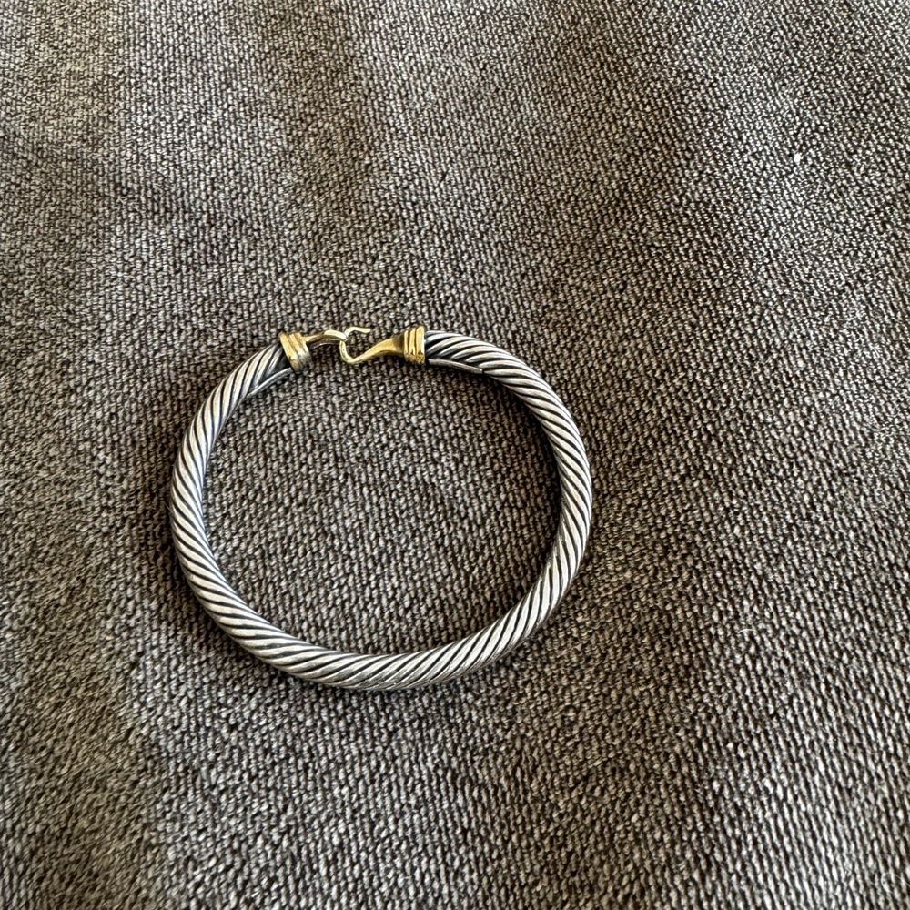 David Yurman Buckle Classic Cable Bracelet